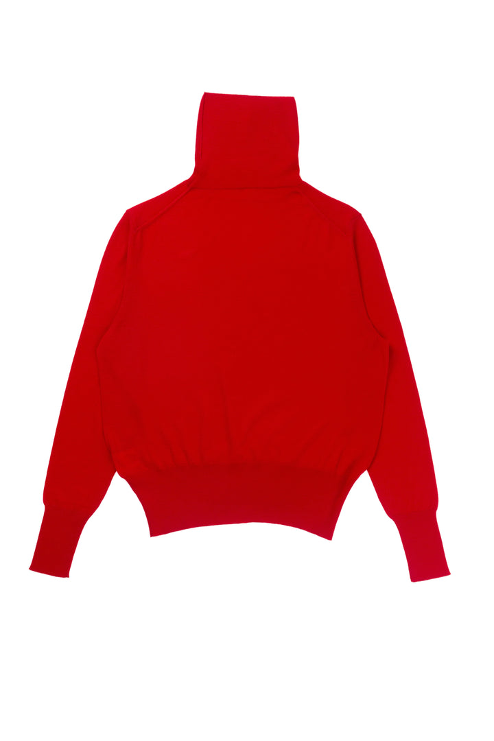 ウールタートルネックプルオーバー